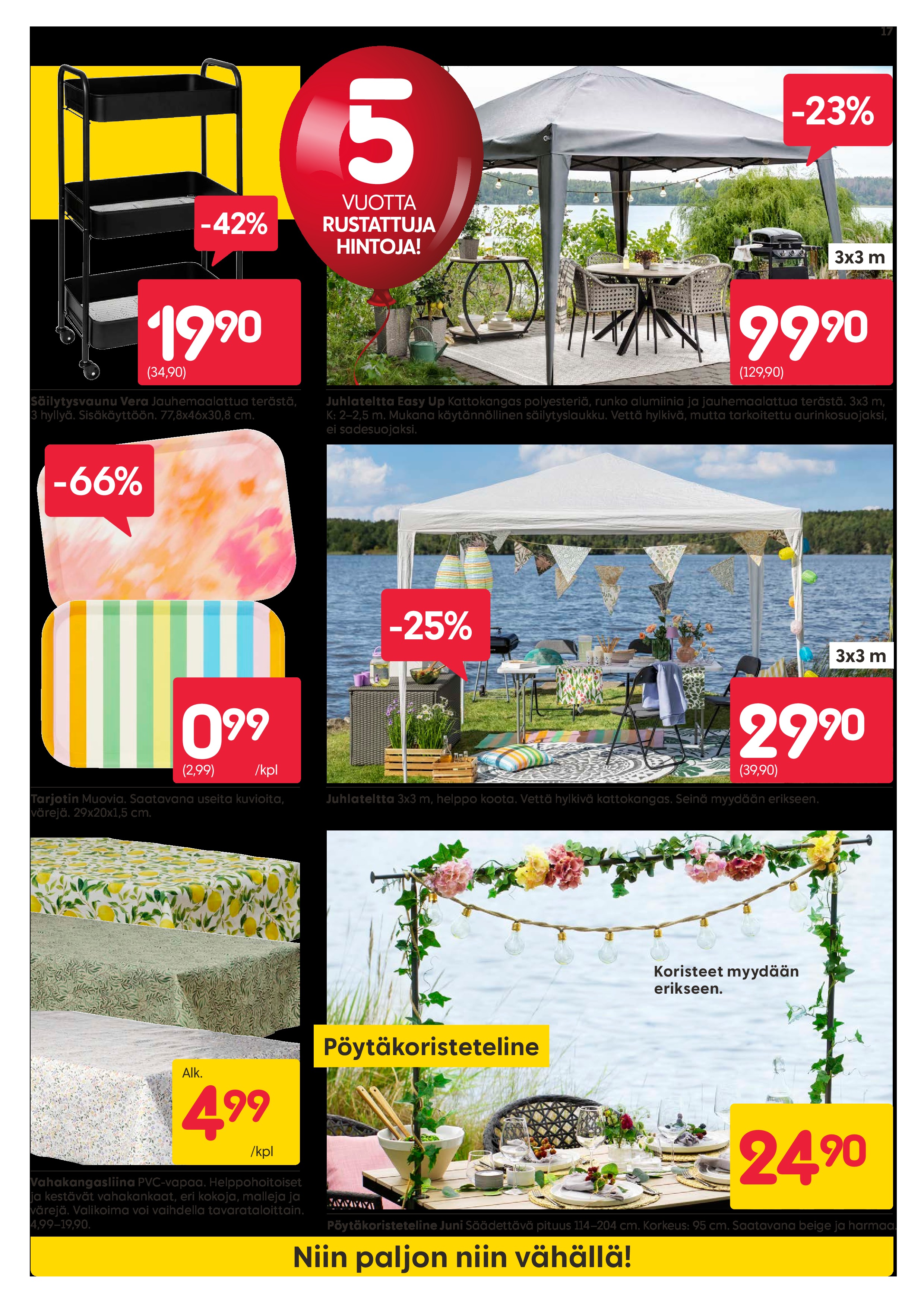 Rusta Rustattuja Hintoja sivu 17